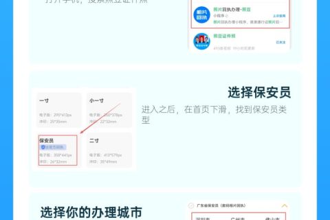 2026广东省保安员证数字相片采集回执，在哪里办理