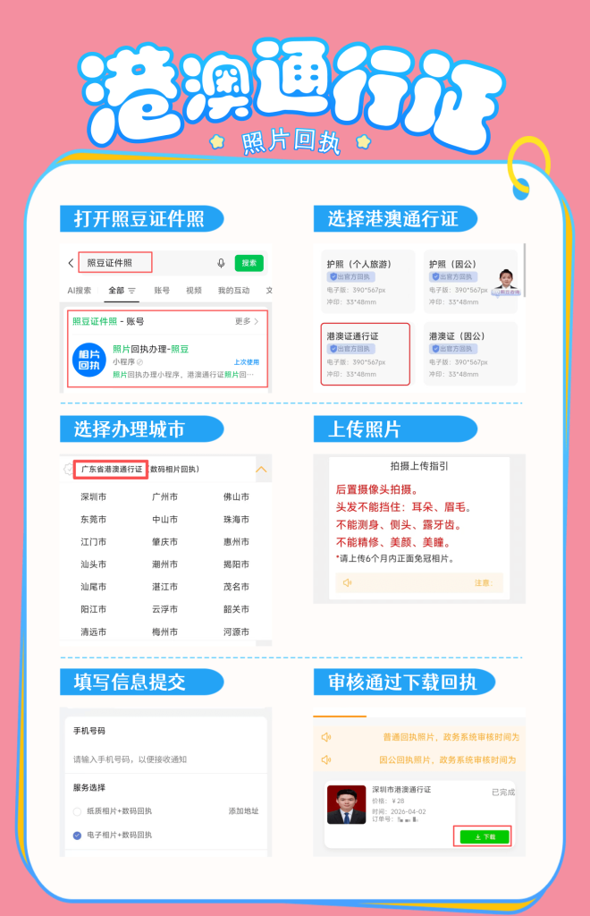 2026四川港澳通行证办理流程|线上预约+线下申办一站式指引