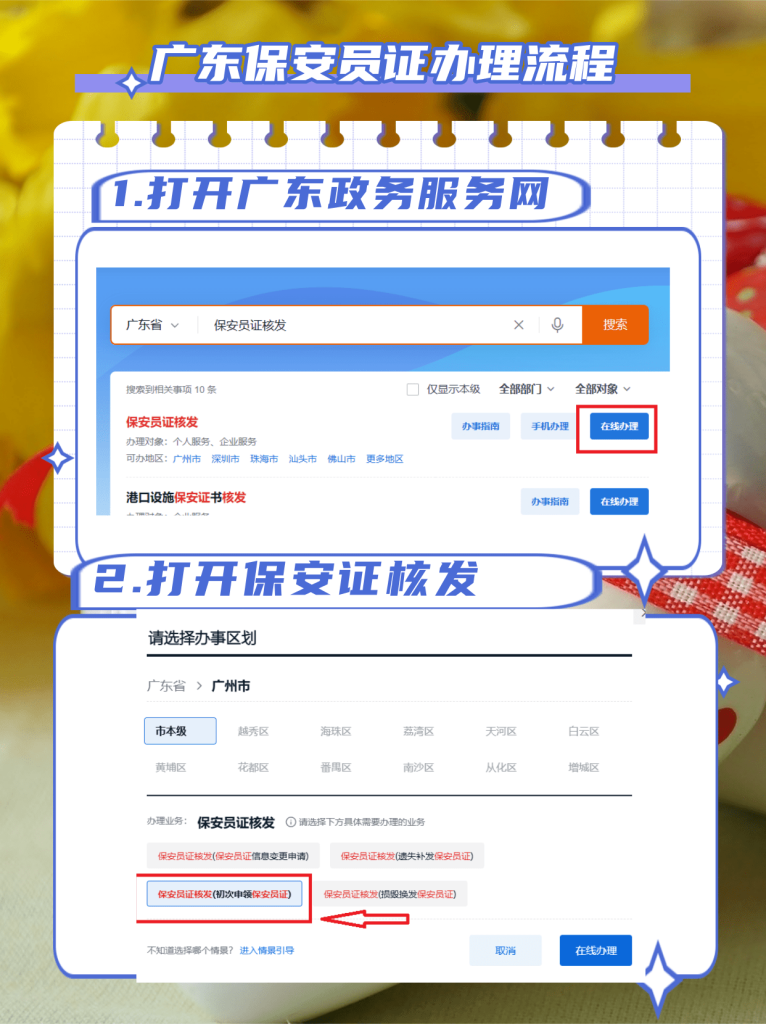 2026广东省保安员证办理流程|持证上岗全步骤,报名考试取证一次理清