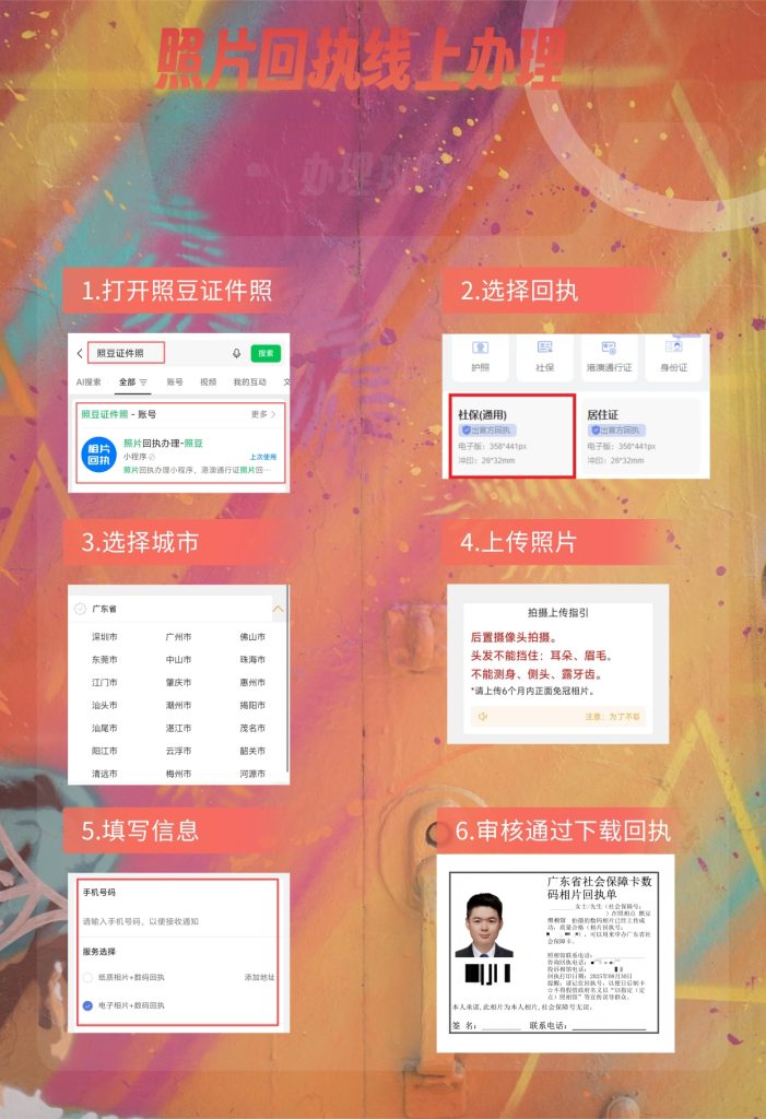2026自己有照片怎么弄《外国人签证数字相片采集回执》