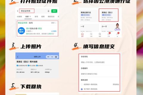 2026港澳通行证照片回执｜线上线下办理方式与相片规范