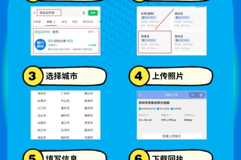 2026驾驶证相片数码回执｜官方办理流程及相片标准