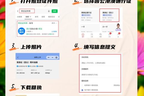 2026《因公来往港澳通行证相片回执》｜相片标准与办理指引
