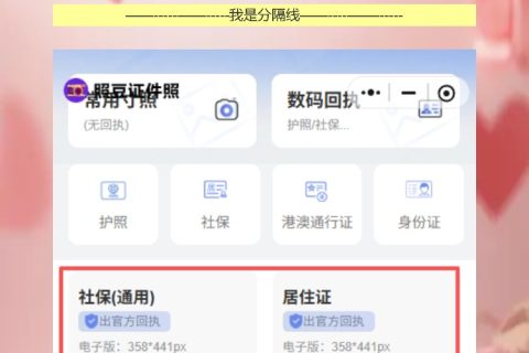 推荐好用的证件照办回执小程序，试了四个留下这一个