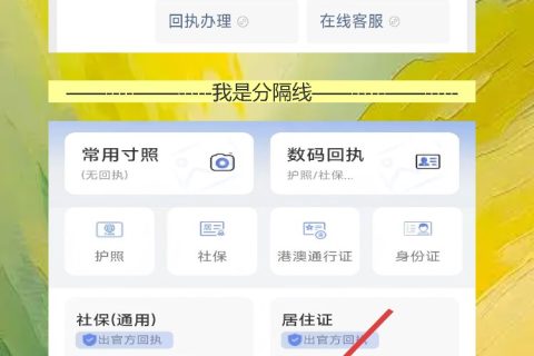 护照回执不用跑照相馆，手机一拍10分钟到手
