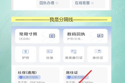 护照照片回执线上办理，不用跑照相馆，手机上十分钟搞定