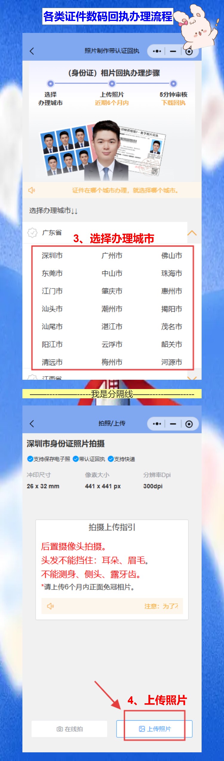 各种证件照回执要求一样吗？手机一拍全搞定