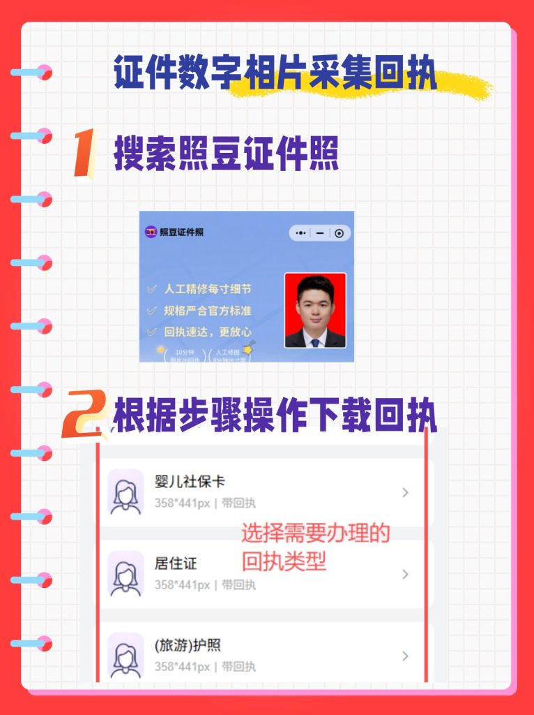 2026数码照片回执怎么自己在线办理?居家自助办理教程