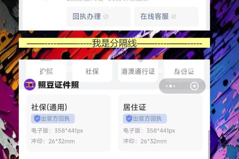 韶关在线办理《港澳通行证照片回执》手机办理流程