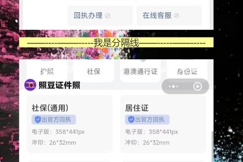 河源在线办理《港澳通行证照片回执》手机拍照指南