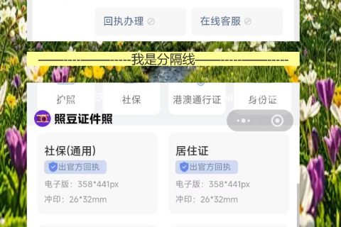 港澳通行证照片回执在家拍，手机操作几步就搞定
