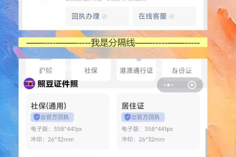 惠州在线办理《港澳通行证照片回执》手机办理流程