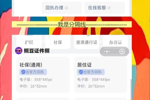 江门在线办理《港澳通行证照片回执》手机拍照指南