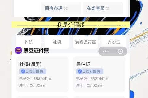阳江在线办理《港澳通行证照片回执》手机搞定攻略