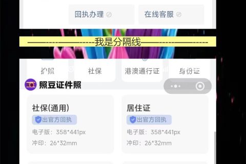 肇庆在线办理《港澳通行证照片回执》手机解决流程