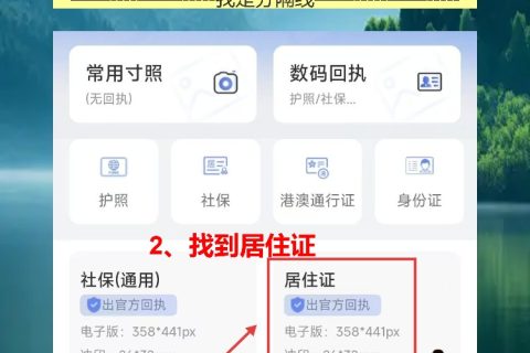 居住证到期换证要拍相片回执，手机拍白底照就行