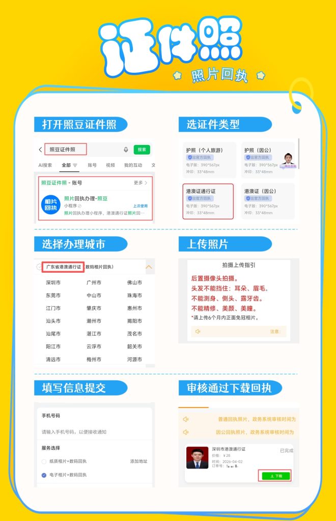 2026驻澳门劳工证照片/数码回执：材料规范与办理指引