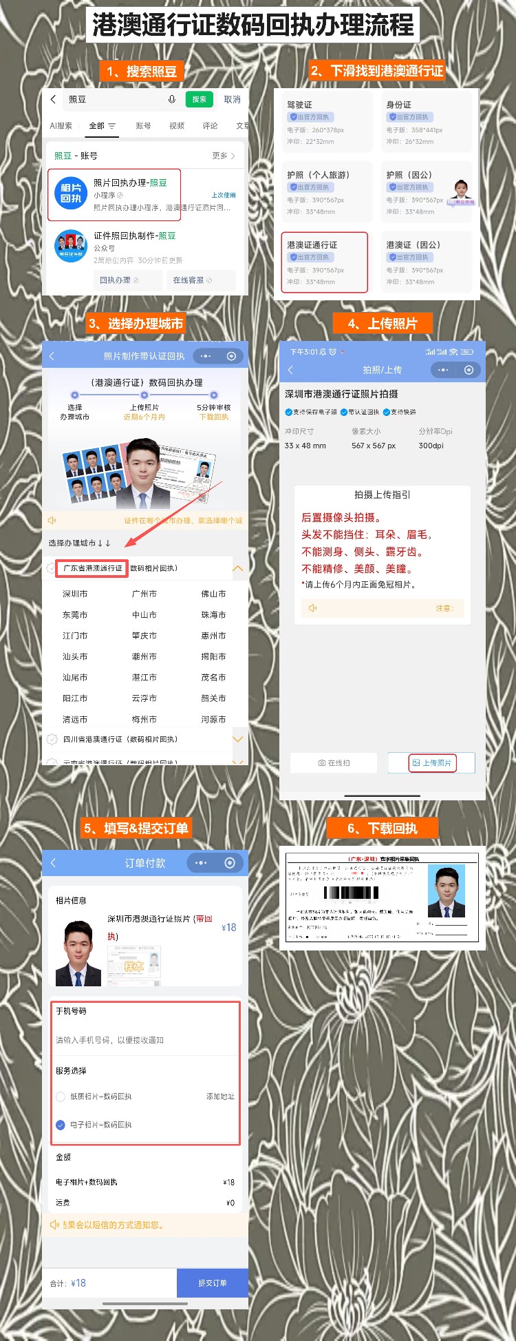 深圳港澳通行证办理流程:深户非深户办证要点一次说清