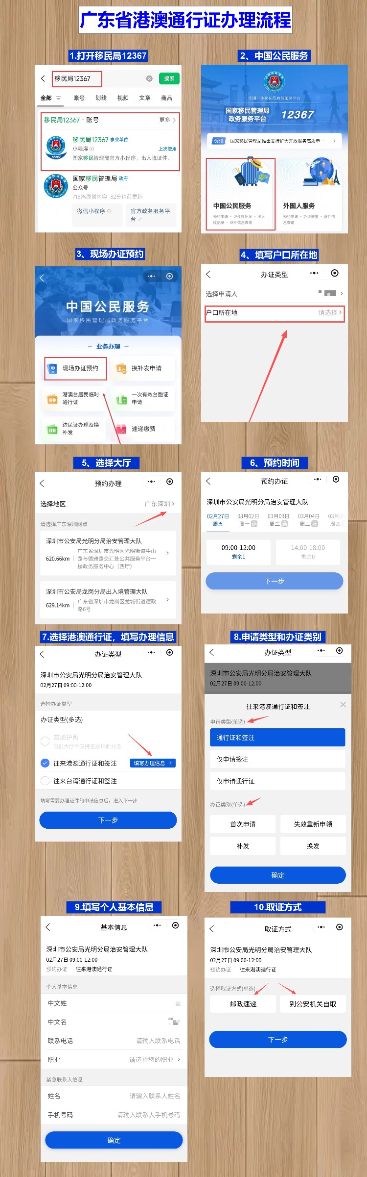 佛山港澳通行证办理流程:首次办证和续签的实用要点