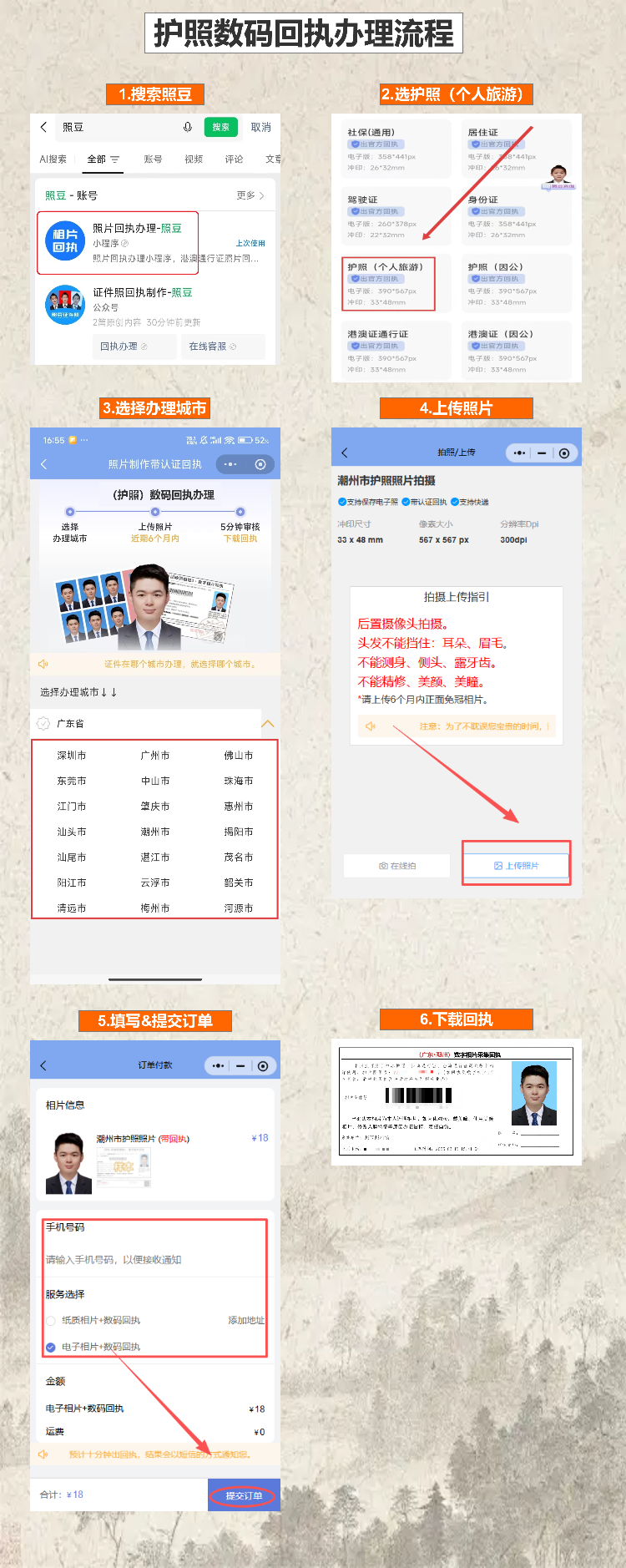 广东省出入境护照办理流程全省通用指南:预约、材料、领证